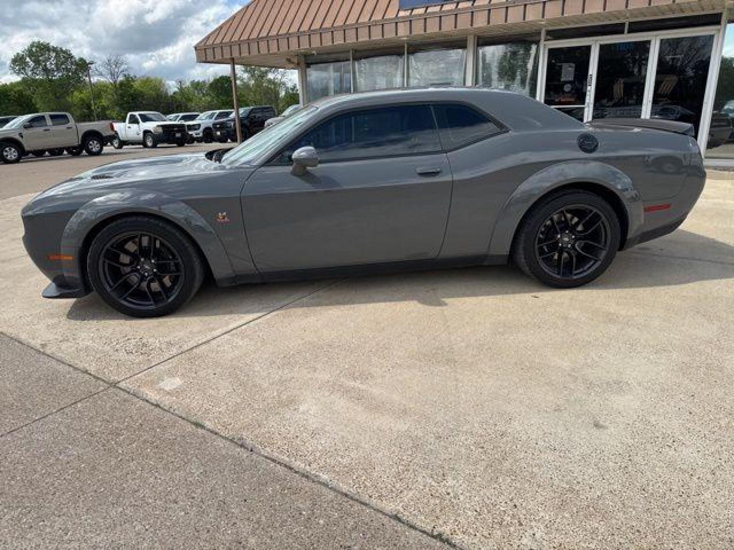 2023 Destroyer Gray Clearcoat /Black Dodge Challenger R/T Scat Pack Widebody (2C3CDZFJ4PH) with an SRT HEMI 6.4L V8 MDS engine, Automatic transmission, located at 1105 E Mulberry, Kaufman, TX, 75142, (972) 962-2151, 32.589550, -96.300926 - Destroyer Gray Clearcoat 2023 Dodge Challenger 2D Coupe R/T Scat Pack Widebody RWD 8-Speed Automatic SRT HEMI 6.4L V8 MDS Priced below KBB Fair Purchase Price!<br><br><br>Recent Arrival!<br><br><br>Please call Paul Murrey Ford Inc. In Kaufman Texas A Family Dealership Since 1952 Serving the Dallas F - Photo#6