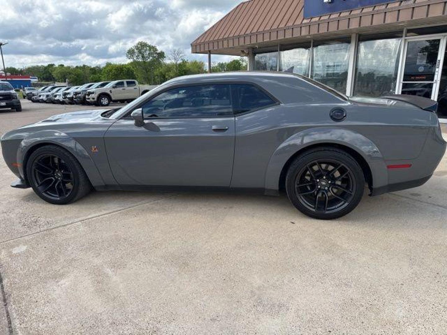 2023 Destroyer Gray Clearcoat /Black Dodge Challenger R/T Scat Pack Widebody (2C3CDZFJ4PH) with an SRT HEMI 6.4L V8 MDS engine, Automatic transmission, located at 1105 E Mulberry, Kaufman, TX, 75142, (972) 962-2151, 32.589550, -96.300926 - Destroyer Gray Clearcoat 2023 Dodge Challenger 2D Coupe R/T Scat Pack Widebody RWD 8-Speed Automatic SRT HEMI 6.4L V8 MDS Priced below KBB Fair Purchase Price!<br><br><br>Recent Arrival!<br><br><br>Please call Paul Murrey Ford Inc. In Kaufman Texas A Family Dealership Since 1952 Serving the Dallas F - Photo#7