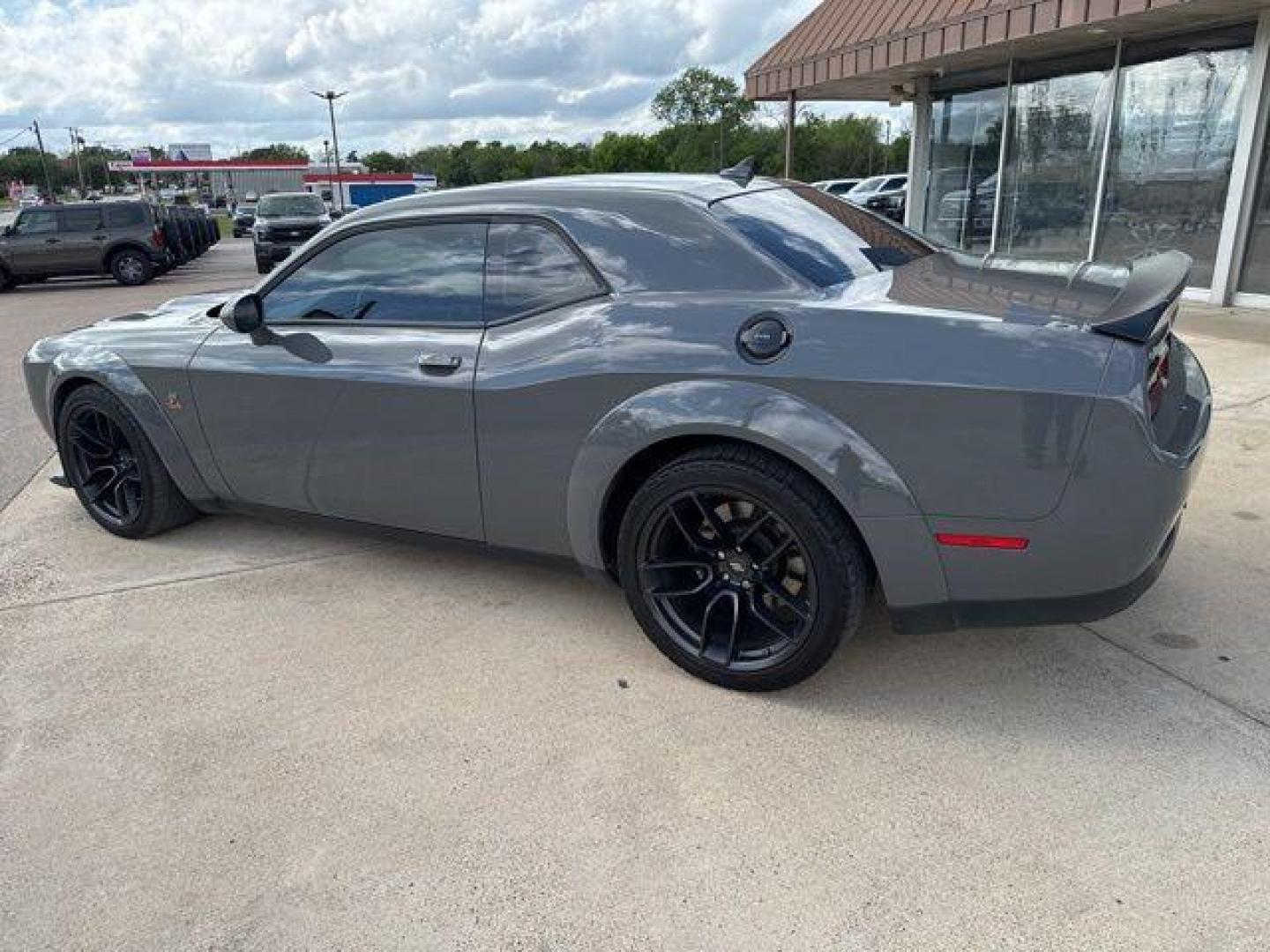 2023 Destroyer Gray Clearcoat /Black Dodge Challenger R/T Scat Pack Widebody (2C3CDZFJ4PH) with an SRT HEMI 6.4L V8 MDS engine, Automatic transmission, located at 1105 E Mulberry, Kaufman, TX, 75142, (972) 962-2151, 32.589550, -96.300926 - Destroyer Gray Clearcoat 2023 Dodge Challenger 2D Coupe R/T Scat Pack Widebody RWD 8-Speed Automatic SRT HEMI 6.4L V8 MDS Priced below KBB Fair Purchase Price!<br><br><br>Recent Arrival!<br><br><br>Please call Paul Murrey Ford Inc. In Kaufman Texas A Family Dealership Since 1952 Serving the Dallas F - Photo#23
