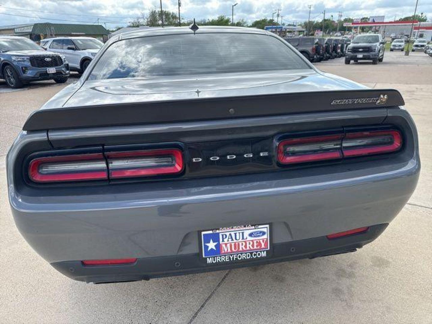 2023 Destroyer Gray Clearcoat /Black Dodge Challenger R/T Scat Pack Widebody (2C3CDZFJ4PH) with an SRT HEMI 6.4L V8 MDS engine, Automatic transmission, located at 1105 E Mulberry, Kaufman, TX, 75142, (972) 962-2151, 32.589550, -96.300926 - Destroyer Gray Clearcoat 2023 Dodge Challenger 2D Coupe R/T Scat Pack Widebody RWD 8-Speed Automatic SRT HEMI 6.4L V8 MDS Priced below KBB Fair Purchase Price!<br><br><br>Recent Arrival!<br><br><br>Please call Paul Murrey Ford Inc. In Kaufman Texas A Family Dealership Since 1952 Serving the Dallas F - Photo#25