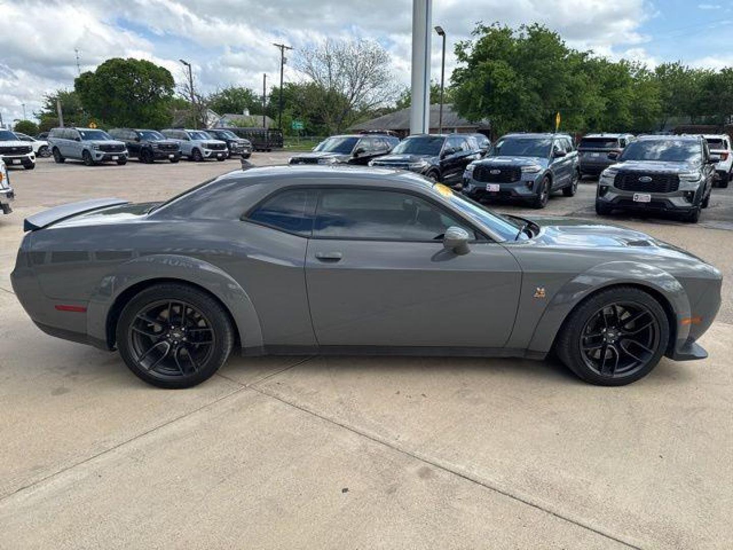 2023 Destroyer Gray Clearcoat /Black Dodge Challenger R/T Scat Pack Widebody (2C3CDZFJ4PH) with an SRT HEMI 6.4L V8 MDS engine, Automatic transmission, located at 1105 E Mulberry, Kaufman, TX, 75142, (972) 962-2151, 32.589550, -96.300926 - Destroyer Gray Clearcoat 2023 Dodge Challenger 2D Coupe R/T Scat Pack Widebody RWD 8-Speed Automatic SRT HEMI 6.4L V8 MDS Priced below KBB Fair Purchase Price!<br><br><br>Recent Arrival!<br><br><br>Please call Paul Murrey Ford Inc. In Kaufman Texas A Family Dealership Since 1952 Serving the Dallas F - Photo#31