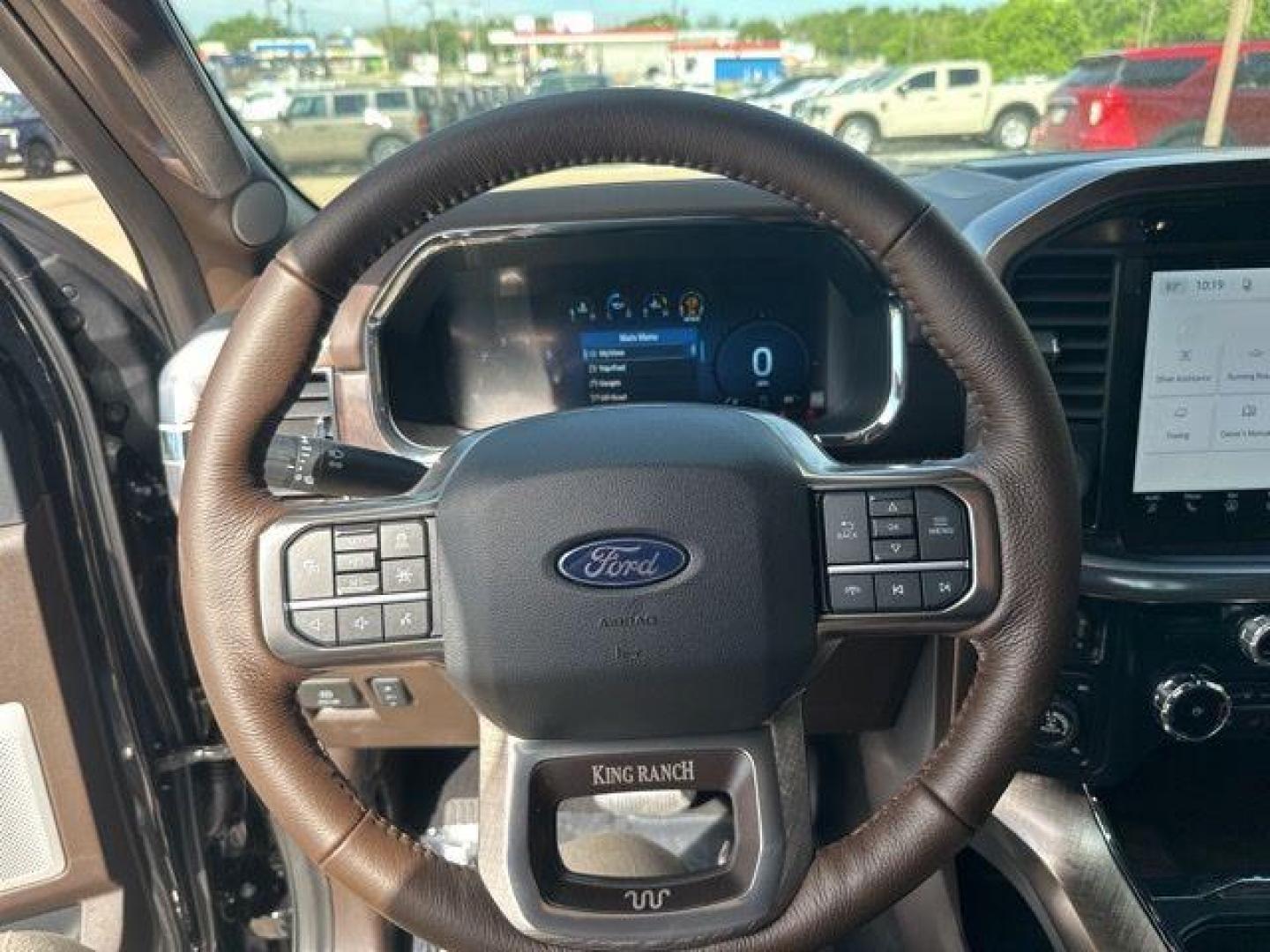 2026 Agate Black Metallic /Kr Bucket Seats Ford F-150 King Ranch (1FTFW6L89TF) with an 3.5L V6 EcoBoost engine, Automatic transmission, located at 1105 E Mulberry, Kaufman, TX, 75142, (972) 962-2151, 32.589550, -96.300926 - Recent Arrival!<br><br>4WD.<br>Agate Black Metallic 2026 Ford F-150 4D SuperCrew King Ranch 4WD 10-Speed Automatic 3.5L V6 EcoBoost 18/23 City/Highway MPG - Photo#9