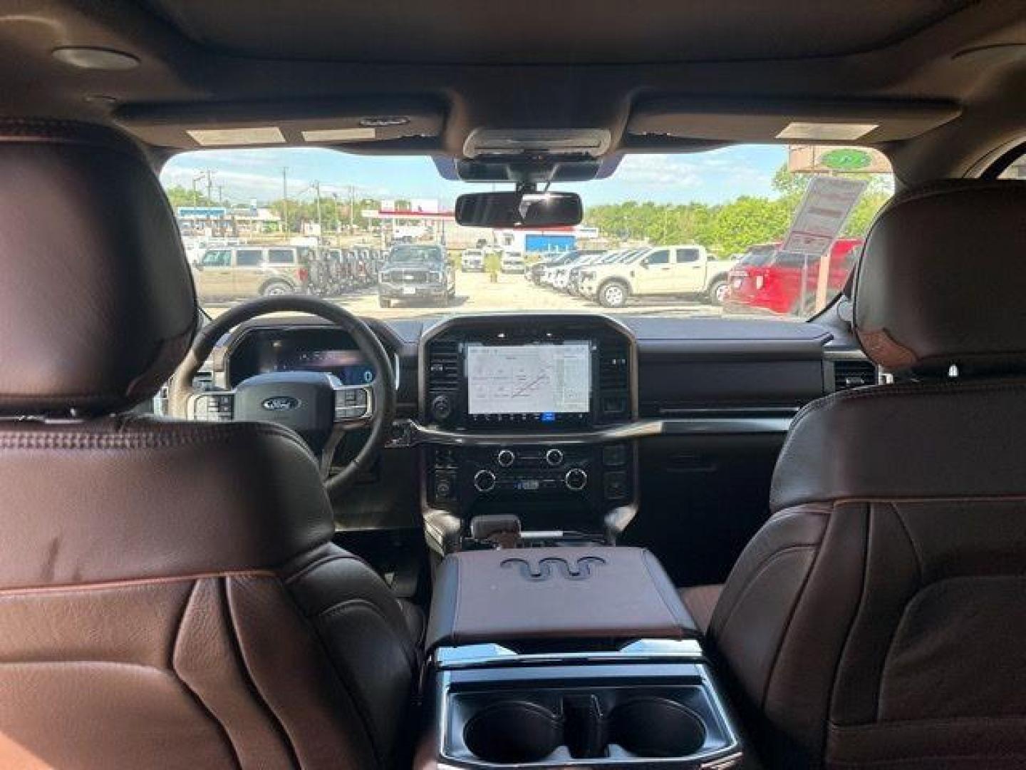 2026 Agate Black Metallic /Kr Bucket Seats Ford F-150 King Ranch (1FTFW6L89TF) with an 3.5L V6 EcoBoost engine, Automatic transmission, located at 1105 E Mulberry, Kaufman, TX, 75142, (972) 962-2151, 32.589550, -96.300926 - Recent Arrival!<br><br>4WD.<br>Agate Black Metallic 2026 Ford F-150 4D SuperCrew King Ranch 4WD 10-Speed Automatic 3.5L V6 EcoBoost 18/23 City/Highway MPG - Photo#15