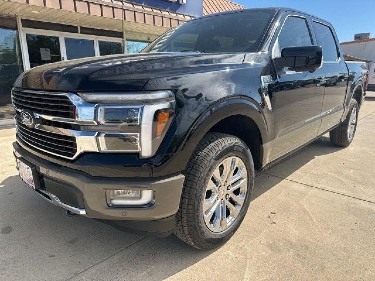 2026 Agate Black Metallic /Kr Bucket Seats Ford F-150 King Ranch (1FTFW6L89TF) with an 3.5L V6 EcoBoost engine, Automatic transmission, located at 1105 E Mulberry, Kaufman, TX, 75142, (972) 962-2151, 32.589550, -96.300926 - $1,000 off MSRP!<br><br>4WD.<br>Agate Black Metallic 2026 Ford F-150 4D SuperCrew King Ranch 4WD 10-Speed Automatic 3.5L V6 EcoBoost 18/23 City/Highway MPG Price includes: $1000 - Employee Pricing Retail Customer Cash. Exp. 07/06/2026 - Photo#1