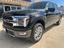 2026 Agate Black Metallic /Kr Bucket Seats Ford F-150 King Ranch (1FTFW6L89TF) with an 3.5L V6 EcoBoost engine, Automatic transmission, located at 1105 E Mulberry, Kaufman, TX, 75142, (972) 962-2151, 32.589550, -96.300926 - $1,000 off MSRP!<br><br>4WD.<br>Agate Black Metallic 2026 Ford F-150 4D SuperCrew King Ranch 4WD 10-Speed Automatic 3.5L V6 EcoBoost 18/23 City/Highway MPG Price includes: $1000 - Employee Pricing Retail Customer Cash. Exp. 07/06/2026 - Photo#1