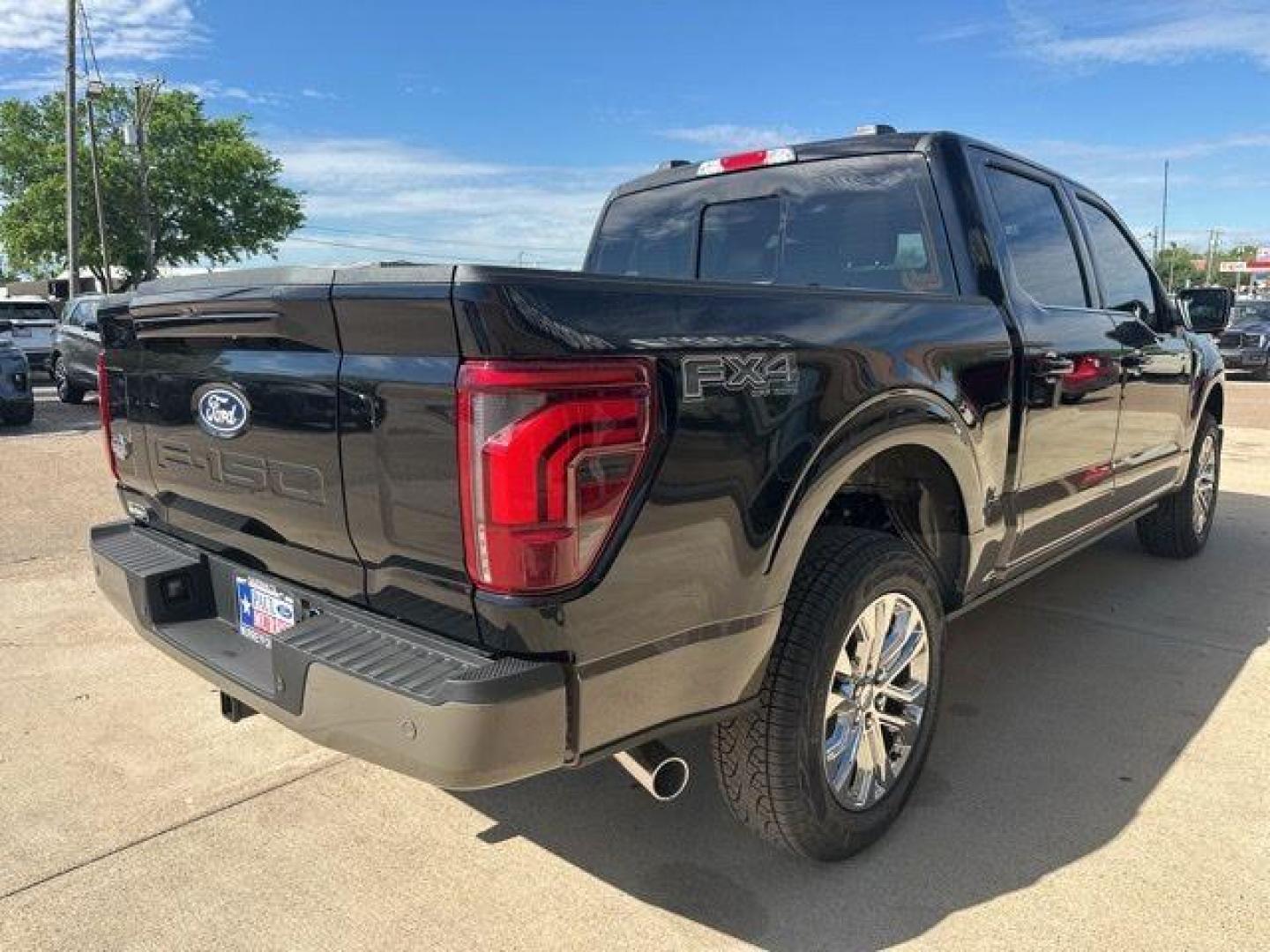 2026 Agate Black Metallic /Kr Bucket Seats Ford F-150 King Ranch (1FTFW6L89TF) with an 3.5L V6 EcoBoost engine, Automatic transmission, located at 1105 E Mulberry, Kaufman, TX, 75142, (972) 962-2151, 32.589550, -96.300926 - $1,000 off MSRP!<br><br>4WD.<br>Agate Black Metallic 2026 Ford F-150 4D SuperCrew King Ranch 4WD 10-Speed Automatic 3.5L V6 EcoBoost 18/23 City/Highway MPG Price includes: $1000 - Employee Pricing Retail Customer Cash. Exp. 07/06/2026 - Photo#3