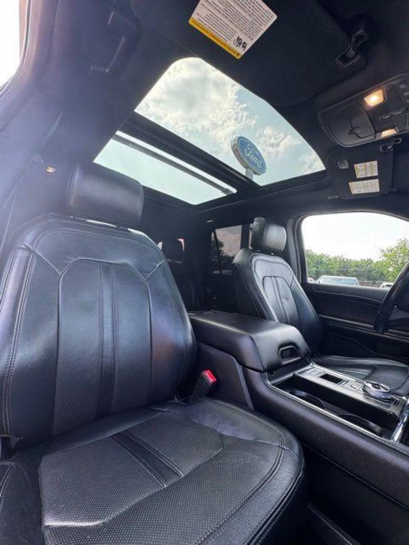 2019 White Platinum Clearcoat Metallic /Ebony Ford Expedition Limited (1FMJU1KT2KE) with an EcoBoost 3.5L V6 GTDi DOHC 24V Twin Turbocharged engine, Automatic transmission, located at 1105 E Mulberry, Kaufman, TX, 75142, (972) 962-2151, 32.589550, -96.300926 - White Platinum Clearcoat Metallic 2019 Ford Expedition 4D Sport Utility Limited RWD 10-Speed Automatic EcoBoost 3.5L V6 GTDi DOHC 24V Twin Turbocharged Power Running Boards, One Owner. Priced below KBB Fair Purchase Price!<br><br><br>Odometer is 14015 miles below market average!<br><br>Awards:<br> - Photo#19