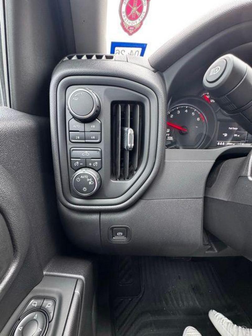 2024 Sterling Gray Metallic /Jet Black Chevrolet Silverado 1500 Custom Trail Boss (3GCPDCEK6RG) with an 2.7L I4 Turbocharged DOHC 16V LEV3-SULEV30 310hp engine, Automatic transmission, located at 1105 E Mulberry, Kaufman, TX, 75142, (972) 962-2151, 32.589550, -96.300926 - Sterling Gray Metallic 2024 Chevrolet Silverado 1500 4D Crew Cab Custom Trail Boss 4WD 8-Speed Automatic 2.7L I4 Turbocharged DOHC 16V LEV3-SULEV30 310hp Tow Hitch, Pass Through Rear Split Bench Seat, 8-Speed Automatic, 4WD, Jet Black Cloth.<br><br><br>Please call Paul Murrey Ford Inc. In Kaufman Te - Photo#10