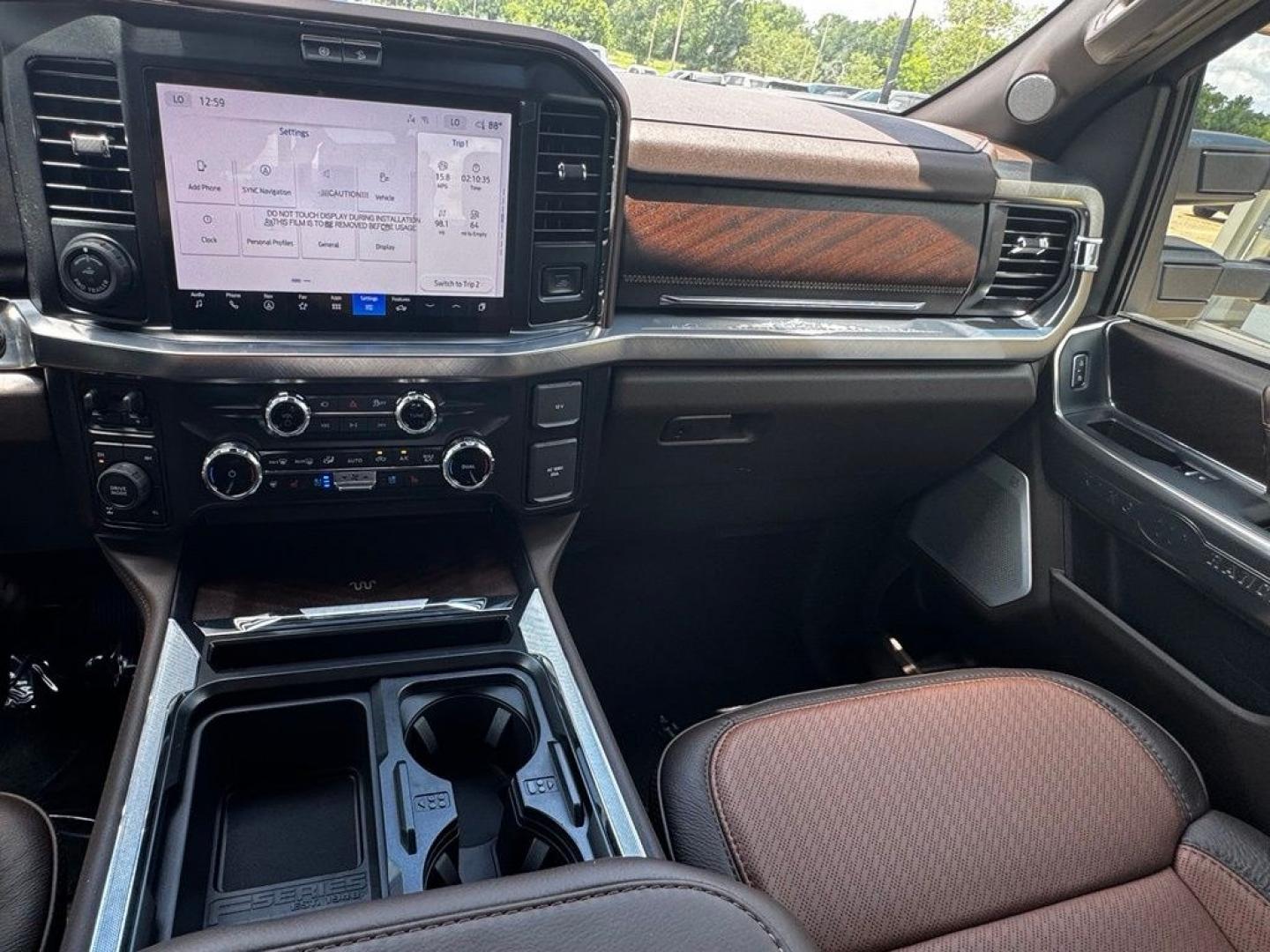 2026 Black Metallic /Java Ford F-250SD King Ranch (1FT8W2BM9TE) with an 6.7L High Output Power Stroke V8 Diesel engine, Automatic transmission, located at 1105 E Mulberry, Kaufman, TX, 75142, (972) 962-2151, 32.589550, -96.300926- Photo#21