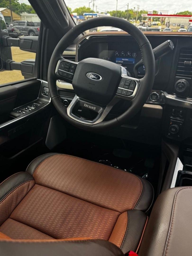 2026 Black Metallic /Java Ford F-250SD King Ranch (1FT8W2BM9TE) with an 6.7L High Output Power Stroke V8 Diesel engine, Automatic transmission, located at 1105 E Mulberry, Kaufman, TX, 75142, (972) 962-2151, 32.589550, -96.300926- Photo#27