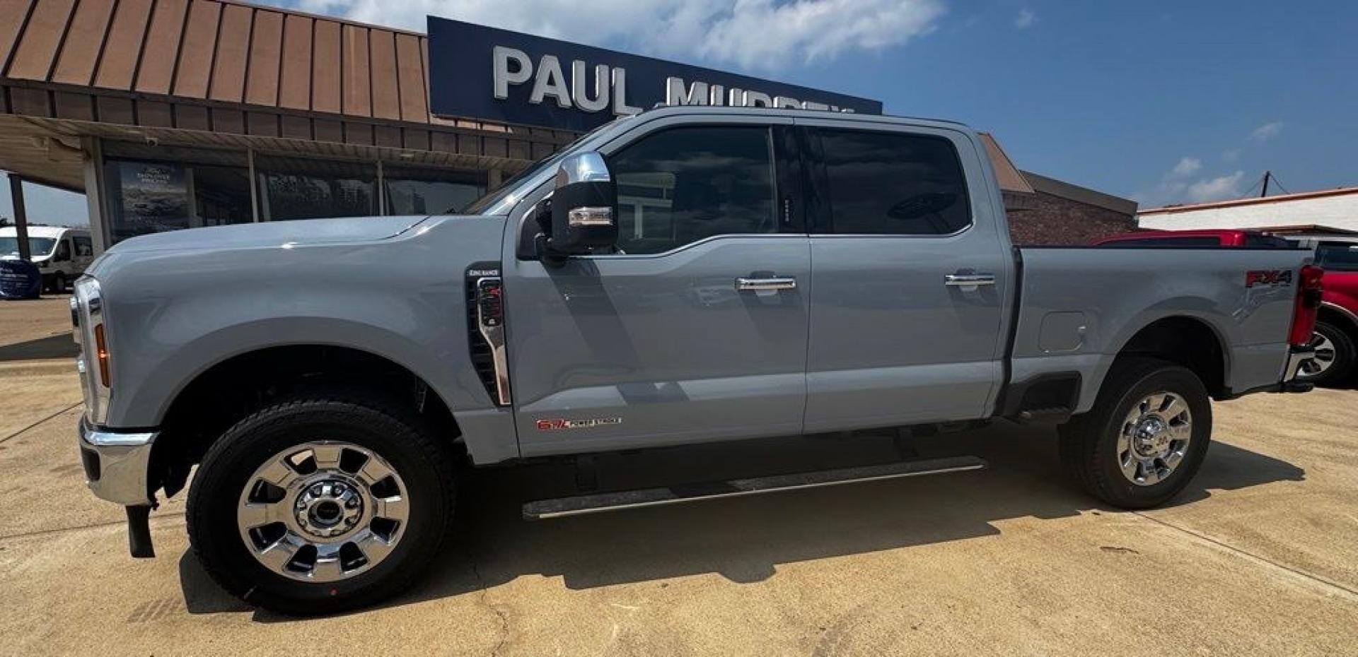 2026 Gray Metallic /Java Ford F-250SD King Ranch (1FT8W2BM8TE) with an 6.7L High Output Power Stroke V8 Diesel engine, Automatic transmission, located at 1105 E Mulberry, Kaufman, TX, 75142, (972) 962-2151, 32.589550, -96.300926 - $4,607 off MSRP!<br><br>4WD.<br>Glacier Gray Metallic Tri-Coat 2026 Ford F-250SD 4D Crew Cab King Ranch 4WD 10-Speed Automatic 6.7L High Output Power Stroke V8 Diesel- Photo#3