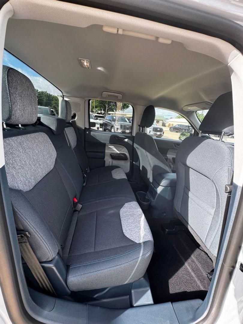 2026 White Metallic /Navy Pier/Aspen Gray Ford Maverick XLT (3FTTW8H35TR) with an 2.5L I-4 Hybrid engine, CVT transmission, located at 1105 E Mulberry, Kaufman, TX, 75142, (972) 962-2151, 32.589550, -96.300926 - 2.5L I-4 Hybrid.<br>Space White Metallic 2026 Ford Maverick 4D Crew Cab XLT FWD CVT 2.5L I-4 Hybrid 42/35 City/Highway MPG<br><br>42/35 City/Highway MPG - Photo#24