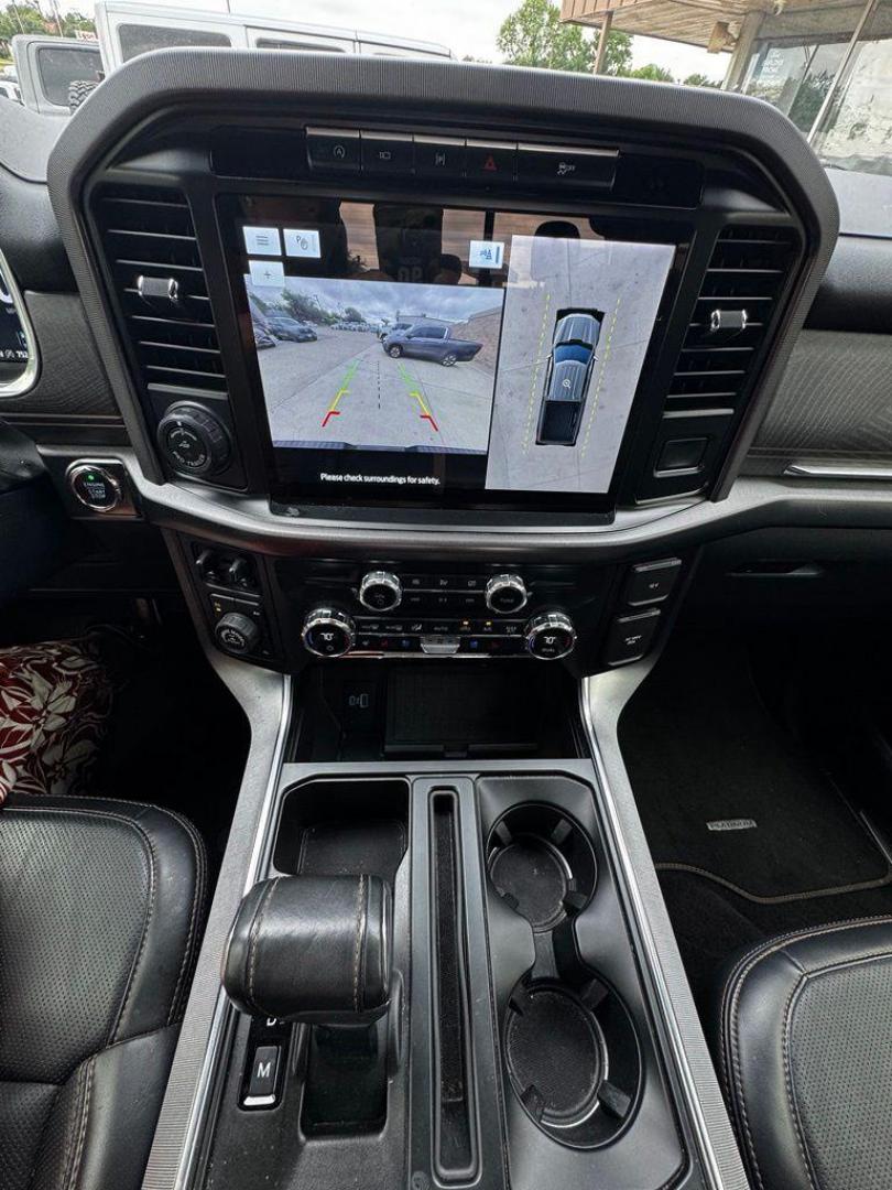 2021 Gray Metallic /Black Ford F-150 Platinum (1FTFW1E83MF) with an 3.5L V6 EcoBoost engine, Automatic transmission, located at 1105 E Mulberry, Kaufman, TX, 75142, (972) 962-2151, 32.589550, -96.300926 - Gray Metallic 2021 Ford F-150 4D SuperCrew Platinum 4WD 10-Speed Automatic 3.5L V6 EcoBoost 4WD.<br><br><br>Recent Arrival! Odometer is 5572 miles below market average!<br><br>Awards:<br> * NACTOY 2021 North American Truck of the Year<br>Please call Paul Murrey Ford Inc. In Kaufman Texas A Family D - Photo#19
