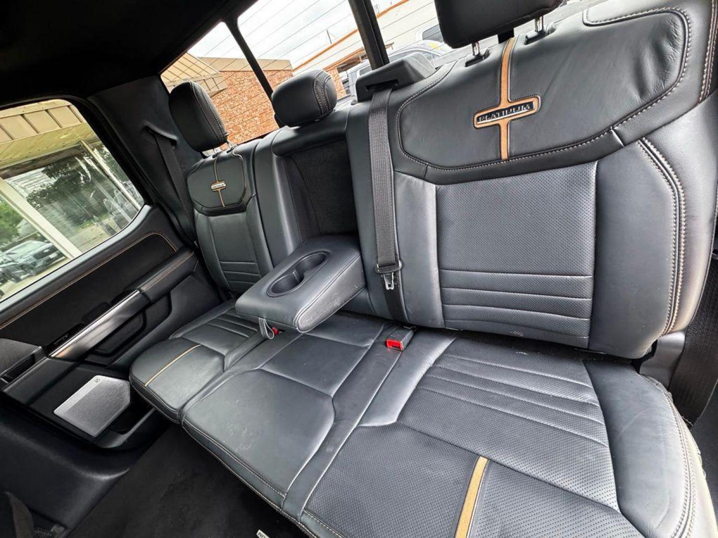 2021 Gray Metallic /Black Ford F-150 Platinum (1FTFW1E83MF) with an 3.5L V6 EcoBoost engine, Automatic transmission, located at 1105 E Mulberry, Kaufman, TX, 75142, (972) 962-2151, 32.589550, -96.300926 - Gray Metallic 2021 Ford F-150 4D SuperCrew Platinum 4WD 10-Speed Automatic 3.5L V6 EcoBoost 4WD.<br><br><br>Recent Arrival! Odometer is 5572 miles below market average!<br><br>Awards:<br> * NACTOY 2021 North American Truck of the Year<br>Please call Paul Murrey Ford Inc. In Kaufman Texas A Family D - Photo#29