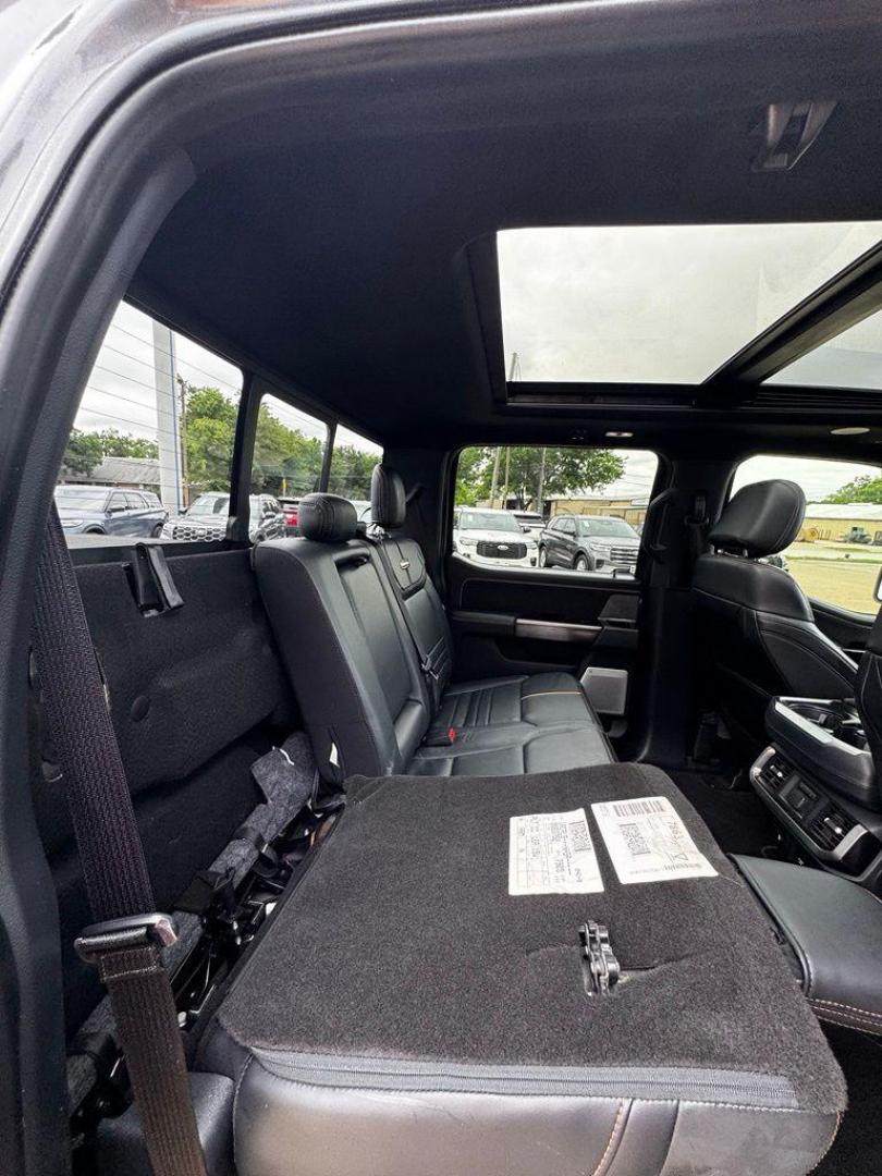 2021 Gray Metallic /Black Ford F-150 Platinum (1FTFW1E83MF) with an 3.5L V6 EcoBoost engine, Automatic transmission, located at 1105 E Mulberry, Kaufman, TX, 75142, (972) 962-2151, 32.589550, -96.300926 - Gray Metallic 2021 Ford F-150 4D SuperCrew Platinum 4WD 10-Speed Automatic 3.5L V6 EcoBoost 4WD.<br><br><br>Recent Arrival! Odometer is 5572 miles below market average!<br><br>Awards:<br> * NACTOY 2021 North American Truck of the Year<br>Please call Paul Murrey Ford Inc. In Kaufman Texas A Family D - Photo#31