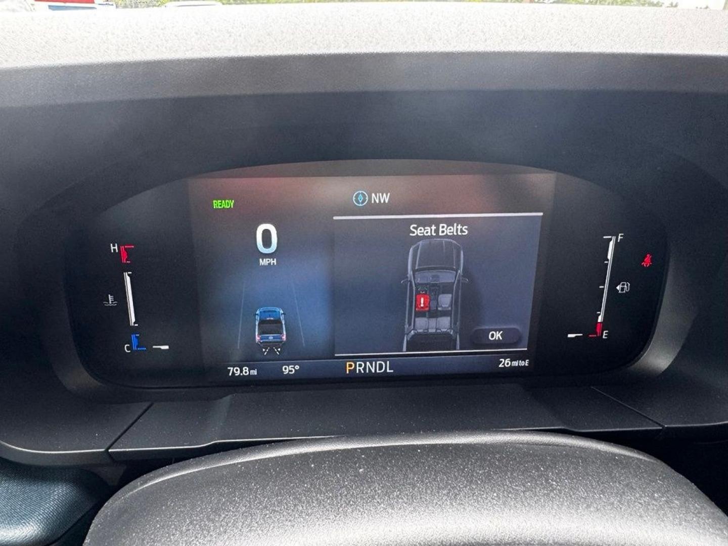 2026 Oxford White /Black Onyx/Dark Slate Ford Maverick XL (3FTTW8A33TR) with an 2.5L I-4 Hybrid engine, CVT transmission, located at 1105 E Mulberry, Kaufman, TX, 75142, (972) 962-2151, 32.589550, -96.300926 - 2.5L I-4 Hybrid.<br>Oxford White 2026 Ford Maverick 4D Crew Cab XL FWD CVT 2.5L I-4 Hybrid 42/35 City/Highway MPG<br><br>42/35 City/Highway MPG- Photo#16