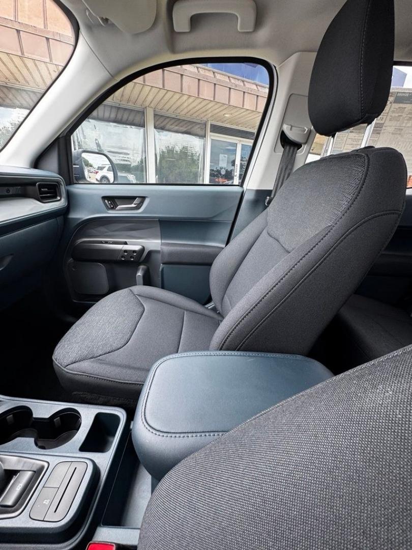 2026 Oxford White /Black Onyx/Dark Slate Ford Maverick XL (3FTTW8A33TR) with an 2.5L I-4 Hybrid engine, CVT transmission, located at 1105 E Mulberry, Kaufman, TX, 75142, (972) 962-2151, 32.589550, -96.300926 - 2.5L I-4 Hybrid.<br>Oxford White 2026 Ford Maverick 4D Crew Cab XL FWD CVT 2.5L I-4 Hybrid 42/35 City/Highway MPG<br><br>42/35 City/Highway MPG- Photo#17