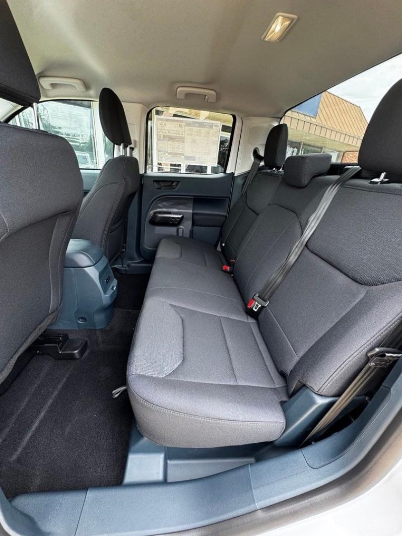 2026 Oxford White /Black Onyx/Dark Slate Ford Maverick XL (3FTTW8A33TR) with an 2.5L I-4 Hybrid engine, CVT transmission, located at 1105 E Mulberry, Kaufman, TX, 75142, (972) 962-2151, 32.589550, -96.300926 - 2.5L I-4 Hybrid.<br>Oxford White 2026 Ford Maverick 4D Crew Cab XL FWD CVT 2.5L I-4 Hybrid 42/35 City/Highway MPG<br><br>42/35 City/Highway MPG- Photo#21