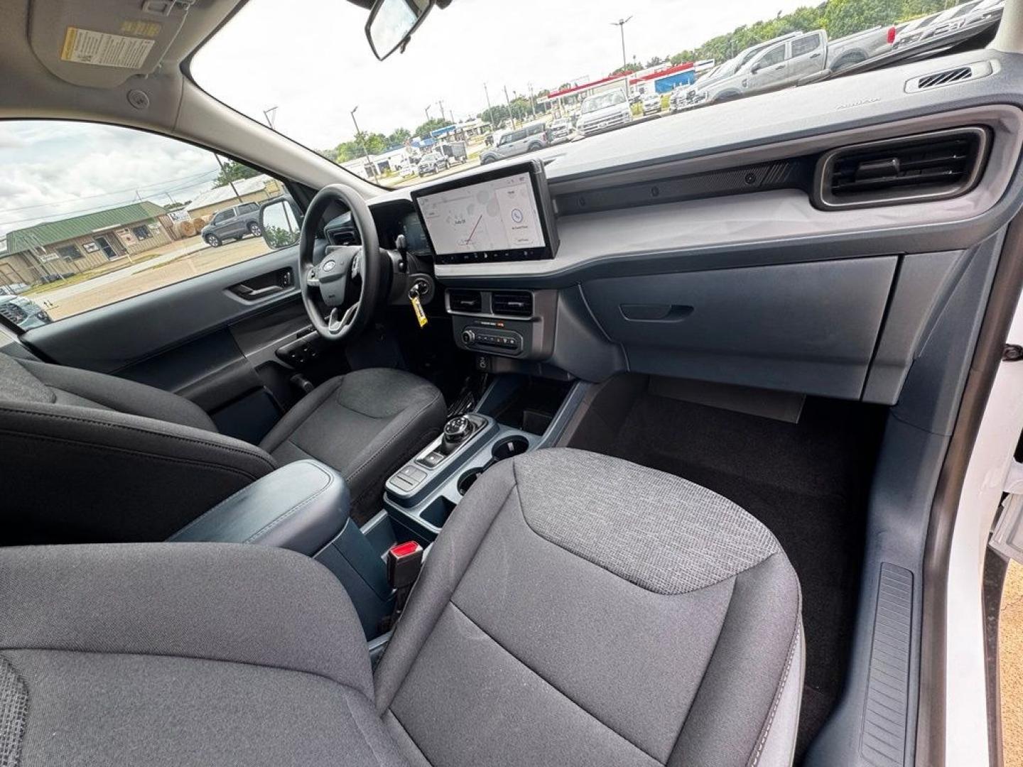 2026 Oxford White /Black Onyx/Dark Slate Ford Maverick XL (3FTTW8A33TR) with an 2.5L I-4 Hybrid engine, CVT transmission, located at 1105 E Mulberry, Kaufman, TX, 75142, (972) 962-2151, 32.589550, -96.300926 - 2.5L I-4 Hybrid.<br>Oxford White 2026 Ford Maverick 4D Crew Cab XL FWD CVT 2.5L I-4 Hybrid 42/35 City/Highway MPG<br><br>42/35 City/Highway MPG- Photo#24