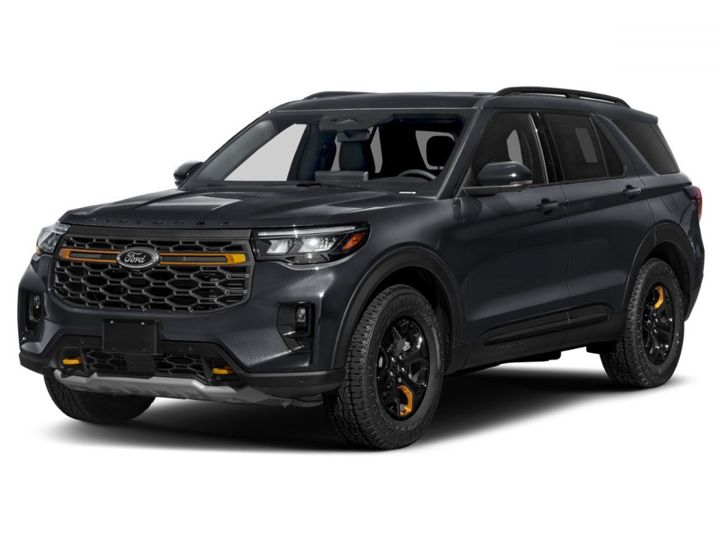 2026 Gray Metallic /Onyx Ford Explorer Tremor (1FMWK8JC3TG) with an 3.0L EcoBoost V6 engine, Automatic transmission, located at 1105 E Mulberry, Kaufman, TX, 75142, (972) 962-2151, 32.589550, -96.300926 - Recent Arrival! $4,000 off MSRP!<br><br>4WD.<br>Gray Metallic 2026 Ford Explorer 4D Sport Utility Tremor 4WD 10-Speed Automatic 3.0L EcoBoost V6 17/22 City/Highway MPG Price includes: $1000 - SSE Down Payment Assistance. Exp. 08/31/2026 $3000 - Retail Customer Cash. Exp. 09/30/2026- Photo#0