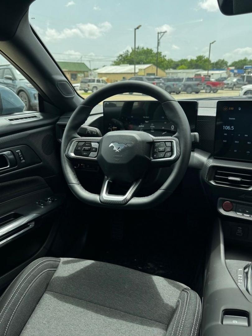 2026 Vapor Blue /Black Onyx Ford Mustang EcoBoost (1FA6P8TH2T5) with an EcoBoost 2.3L I4 GTDi DOHC Turbocharged VCT engine, Automatic transmission, located at 1105 E Mulberry, Kaufman, TX, 75142, (972) 962-2151, 32.589550, -96.300926 - Recent Arrival! $2,500 off MSRP!<br><br><br>Vapor Blue Metallic 2026 Ford Mustang 2D Coupe EcoBoost RWD 10-Speed Automatic EcoBoost 2.3L I4 GTDi DOHC Turbocharged VCT 22/33 City/Highway MPG<br><br>22/33 City/Highway MPG Price includes: $1000 - SSE Down Payment Assistance. Exp. 08/31/2026 $1500 - Ret- Photo#22
