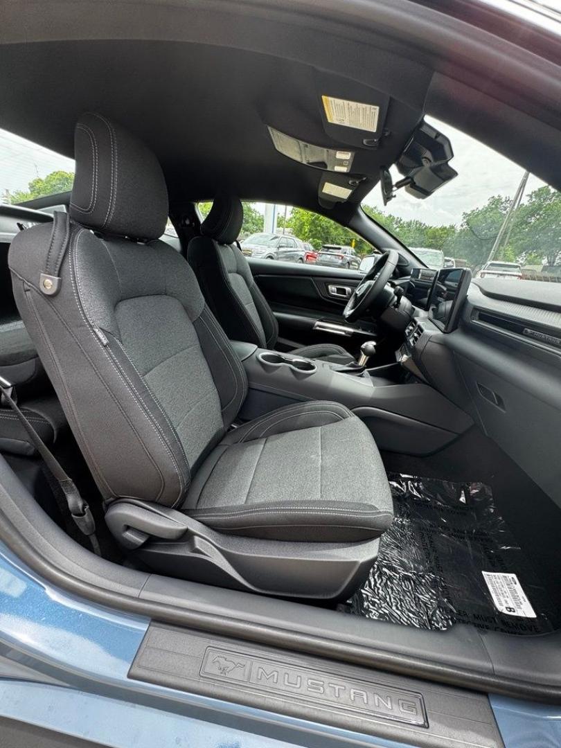 2026 Vapor Blue /Black Onyx Ford Mustang EcoBoost (1FA6P8TH2T5) with an EcoBoost 2.3L I4 GTDi DOHC Turbocharged VCT engine, Automatic transmission, located at 1105 E Mulberry, Kaufman, TX, 75142, (972) 962-2151, 32.589550, -96.300926 - Recent Arrival! $2,500 off MSRP!<br><br><br>Vapor Blue Metallic 2026 Ford Mustang 2D Coupe EcoBoost RWD 10-Speed Automatic EcoBoost 2.3L I4 GTDi DOHC Turbocharged VCT 22/33 City/Highway MPG<br><br>22/33 City/Highway MPG Price includes: $1000 - SSE Down Payment Assistance. Exp. 08/31/2026 $1500 - Ret- Photo#26