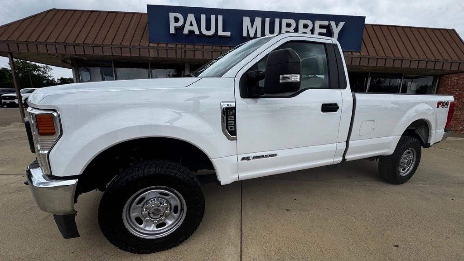 2022 Oxford White /Medium Earth Gray Ford F-250SD XL (1FDBF2BT6NE) with an Power Stroke 6.7L V8 DI 32V OHV Turbodiesel engine, Automatic transmission, located at 1105 E Mulberry, Kaufman, TX, 75142, (972) 962-2151, 32.589550, -96.300926- Photo#3