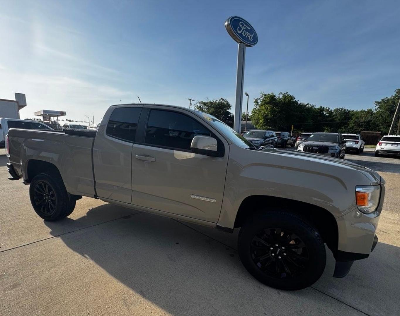 2022 Desert Sand Metallic /Black GMC Canyon Elevation (1GTH5CEA9N1) with an 2.5L I4 DI DOHC VVT engine, Automatic transmission, located at 1105 E Mulberry, Kaufman, TX, 75142, (972) 962-2151, 32.589550, -96.300926 - Desert Sand Metallic 2022 GMC Canyon Elevation RWD 6-Speed Automatic 2.5L I4 DI DOHC VVT<br><br><br>Recent Arrival!<br><br><br>Please call Paul Murrey Ford Inc. In Kaufman Texas A Family Dealership Since 1952 Serving the Dallas Fort Worth and East Texas areas for over 70 years. Please call 972-962-2- Photo#12