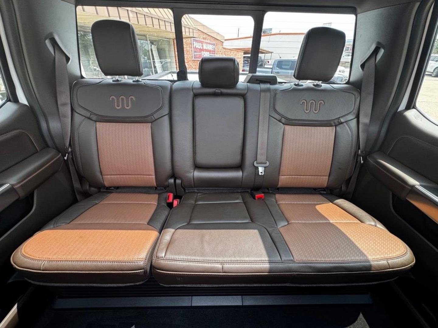 2026 White Metallic /Java Ford F-350SD King Ranch (1FT8W3BM1TE) with an 6.7L High Output Power Stroke V8 Diesel engine, Automatic transmission, located at 1105 E Mulberry, Kaufman, TX, 75142, (972) 962-2151, 32.589550, -96.300926 - Recent Arrival!<br><br>4WD.<br>Star White Metallic Tri-Coat 2026 Ford F-350SD 4D Crew Cab King Ranch 4WD 10-Speed Automatic 6.7L High Output Power Stroke V8 Diesel- Photo#27