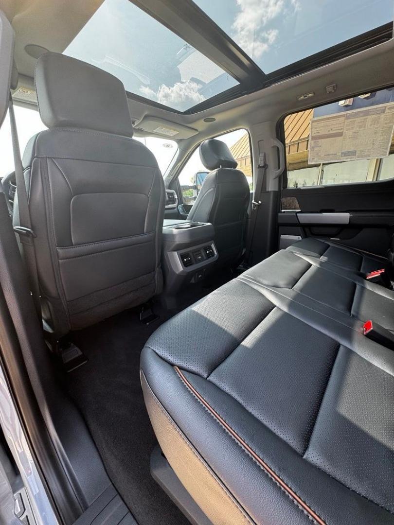 2026 Gray Metallic /Black Onyx Ford F-350SD Lariat (1FT8W3BT5TE) with an Power Stroke 6.7L V8 DI 32V OHV Turbodiesel engine, Automatic transmission, located at 1105 E Mulberry, Kaufman, TX, 75142, (972) 962-2151, 32.589550, -96.300926 - Recent Arrival! $1,000 off MSRP!<br><br>4WD.<br>Glacier Gray Metallic TriCoat 2026 Ford F-350SD 4D Crew Cab Lariat 4WD 10-Speed Automatic Power Stroke 6.7L V8 DI 32V OHV Turbodiesel Price includes: $1000 - Retail Customer Cash. Exp. 09/30/2026- Photo#32