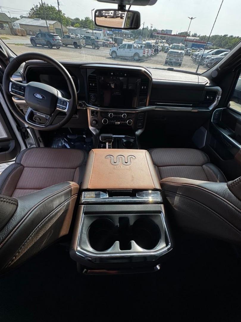 2026 Brown /Java Ford F-150 King Ranch (1FTFW6L83TF) with an 3.5L V6 EcoBoost engine, Automatic transmission, located at 1105 E Mulberry, Kaufman, TX, 75142, (972) 962-2151, 32.589550, -96.300926- Photo#16