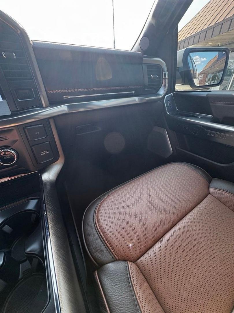 2026 Brown /Java Ford F-150 King Ranch (1FTFW6L83TF) with an 3.5L V6 EcoBoost engine, Automatic transmission, located at 1105 E Mulberry, Kaufman, TX, 75142, (972) 962-2151, 32.589550, -96.300926- Photo#25