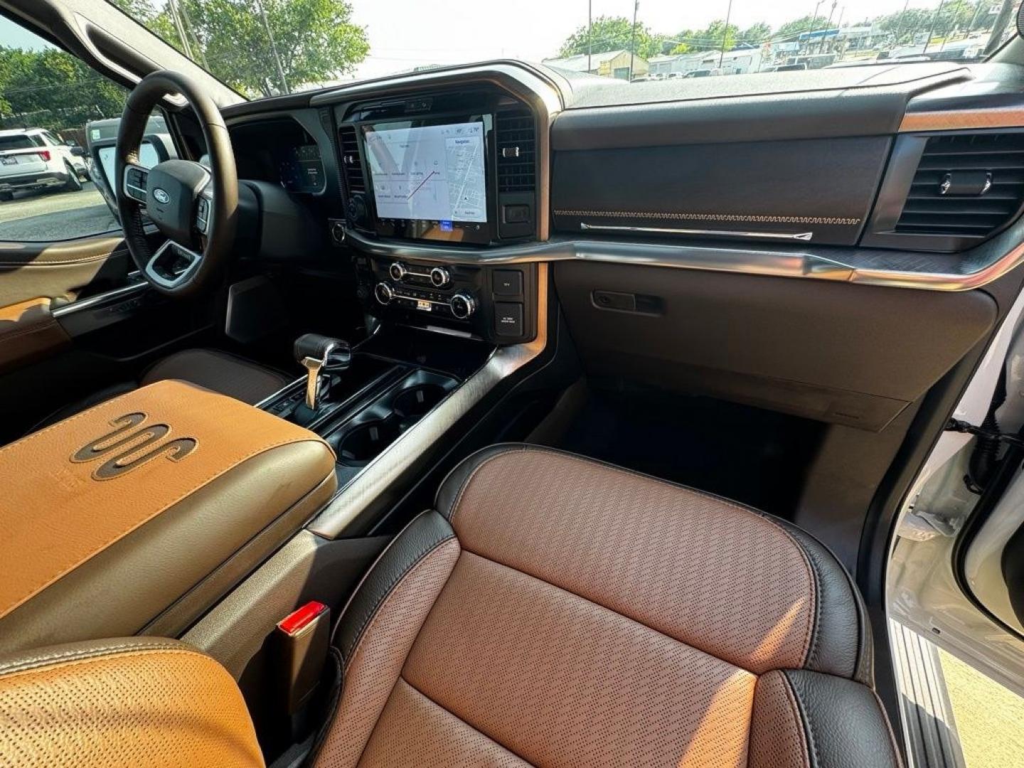 2026 Brown /Java Ford F-150 King Ranch (1FTFW6L83TF) with an 3.5L V6 EcoBoost engine, Automatic transmission, located at 1105 E Mulberry, Kaufman, TX, 75142, (972) 962-2151, 32.589550, -96.300926- Photo#34