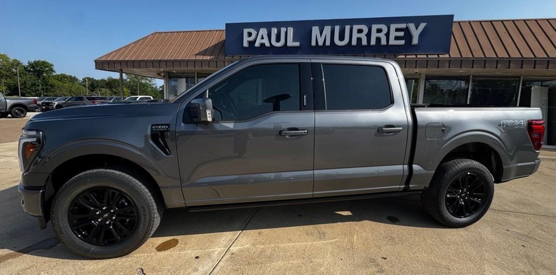 2026 Gray Metallic /Gray Ford F-150 Platinum (1FTFW7L81TF) with an 3.5L V6 EcoBoost engine, Automatic transmission, located at 1105 E Mulberry, Kaufman, TX, 75142, (972) 962-2151, 32.589550, -96.300926- Photo#1