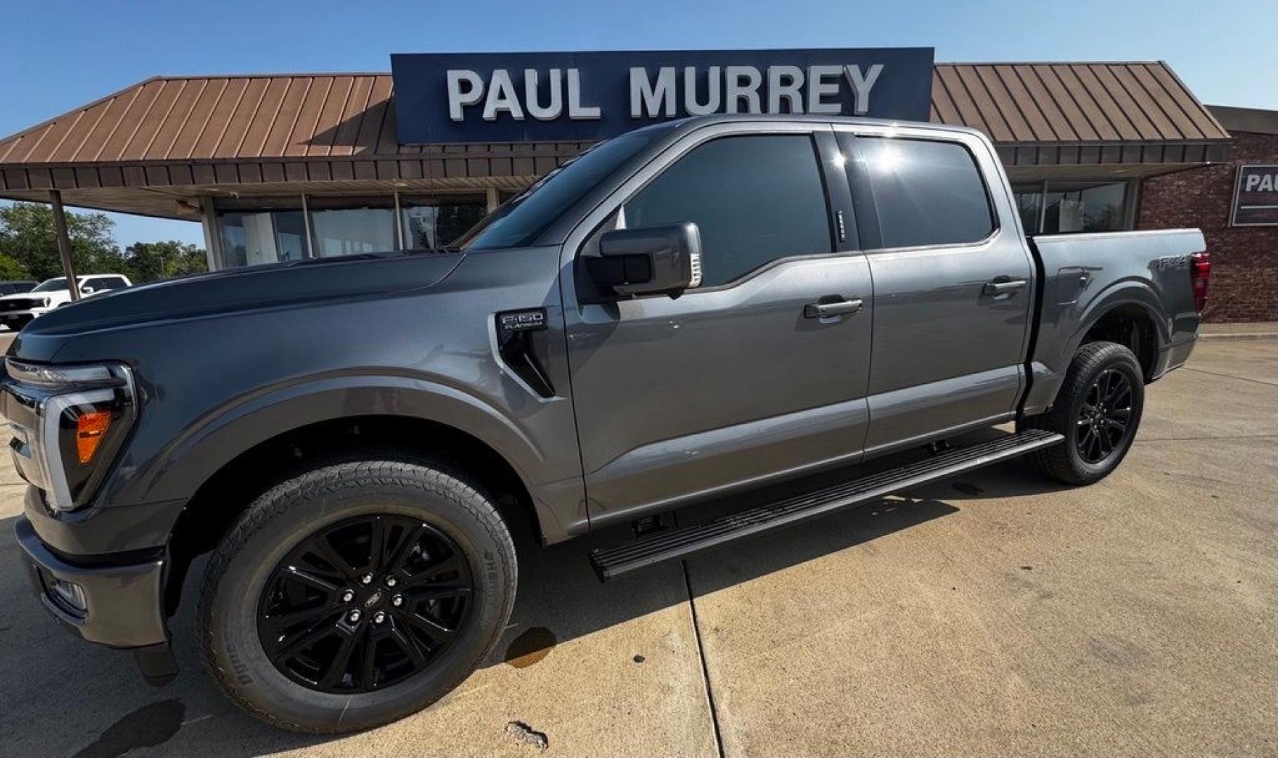 2026 Gray Metallic /Gray Ford F-150 Platinum (1FTFW7L81TF) with an 3.5L V6 EcoBoost engine, Automatic transmission, located at 1105 E Mulberry, Kaufman, TX, 75142, (972) 962-2151, 32.589550, -96.300926- Photo#3