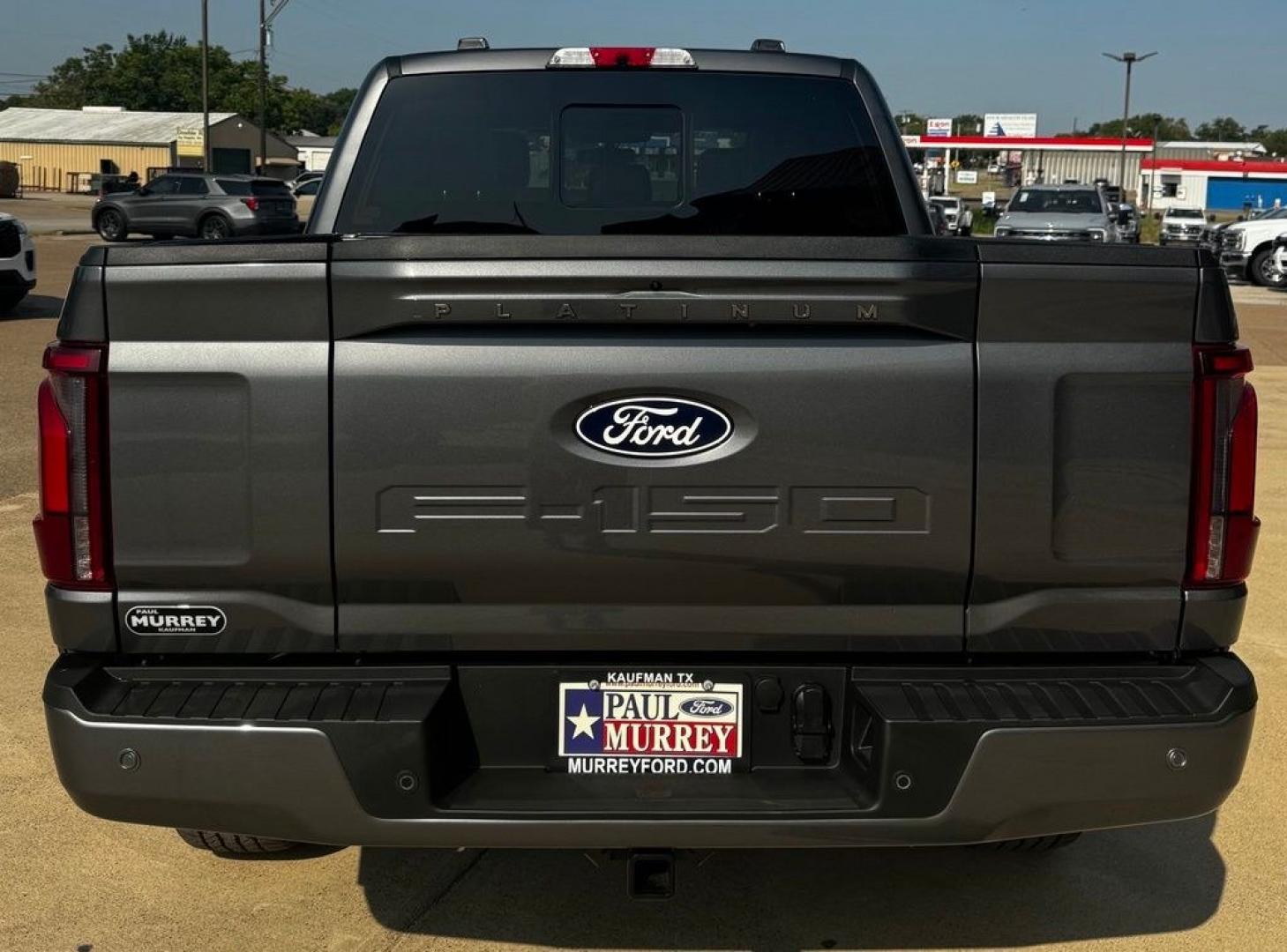 2026 Gray Metallic /Gray Ford F-150 Platinum (1FTFW7L81TF) with an 3.5L V6 EcoBoost engine, Automatic transmission, located at 1105 E Mulberry, Kaufman, TX, 75142, (972) 962-2151, 32.589550, -96.300926- Photo#5