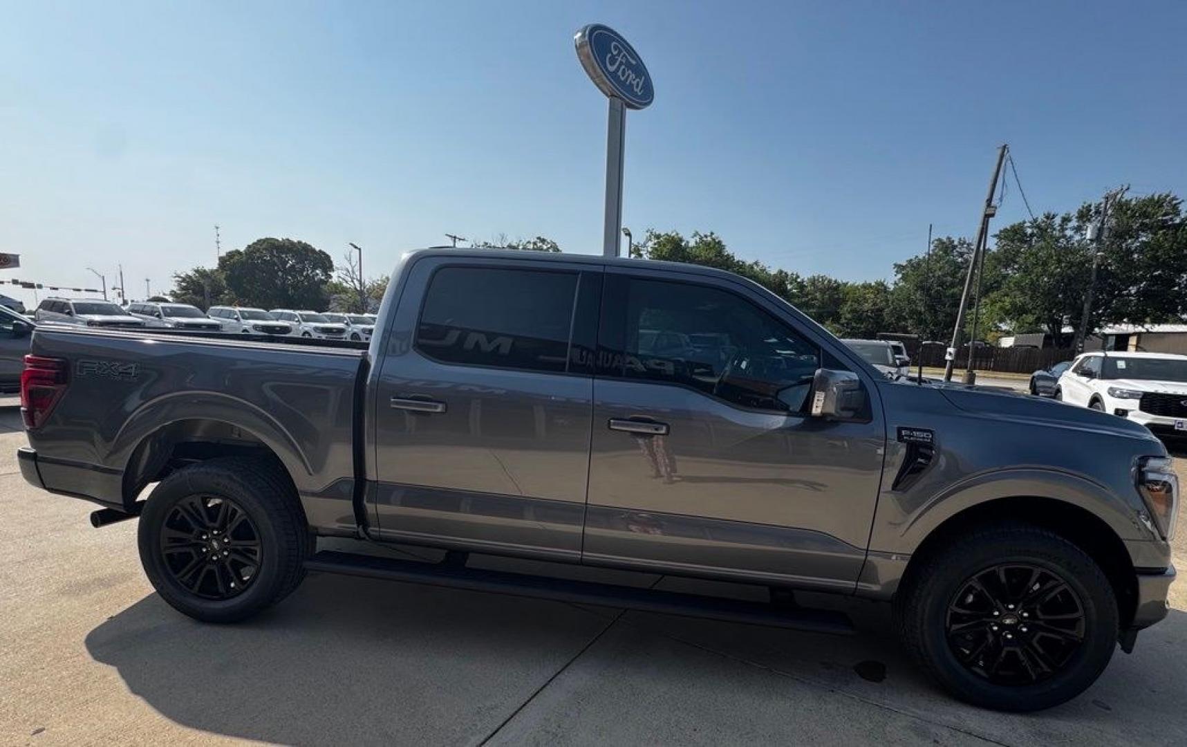 2026 Gray Metallic /Gray Ford F-150 Platinum (1FTFW7L81TF) with an 3.5L V6 EcoBoost engine, Automatic transmission, located at 1105 E Mulberry, Kaufman, TX, 75142, (972) 962-2151, 32.589550, -96.300926- Photo#10