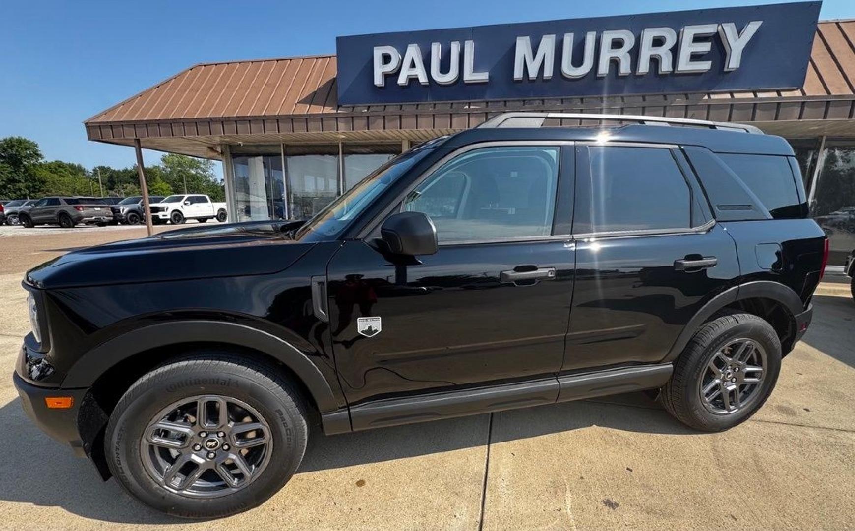 2026 Shadow Black /Medium Lt Smoked Truffle Ford Bronco Sport Big Bend (3FMCR9BN5TR) with an 1.5L EcoBoost engine, Automatic transmission, located at 1105 E Mulberry, Kaufman, TX, 75142, (972) 962-2151, 32.589550, -96.300926- Photo#0