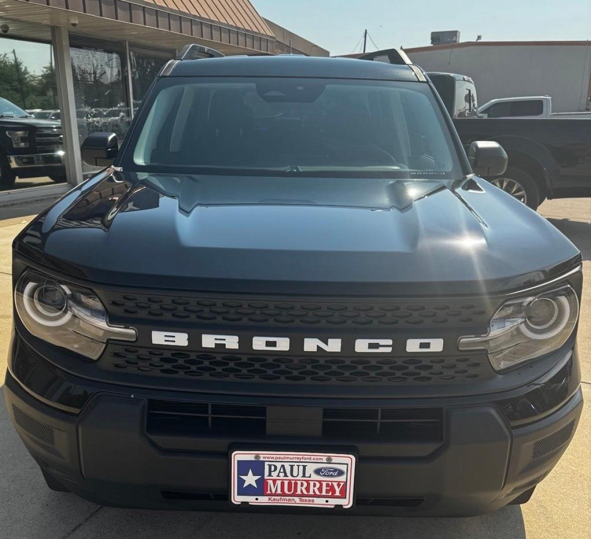 2026 Shadow Black /Medium Lt Smoked Truffle Ford Bronco Sport Big Bend (3FMCR9BN5TR) with an 1.5L EcoBoost engine, Automatic transmission, located at 1105 E Mulberry, Kaufman, TX, 75142, (972) 962-2151, 32.589550, -96.300926- Photo#2