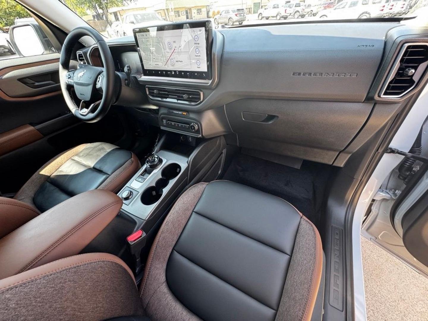 2026 White Metallic /Ebony/Roast Ford Bronco Sport Outer Banks (3FMCR9CN1TR) with an 1.5L EcoBoost engine, Automatic transmission, located at 1105 E Mulberry, Kaufman, TX, 75142, (972) 962-2151, 32.589550, -96.300926- Photo#33