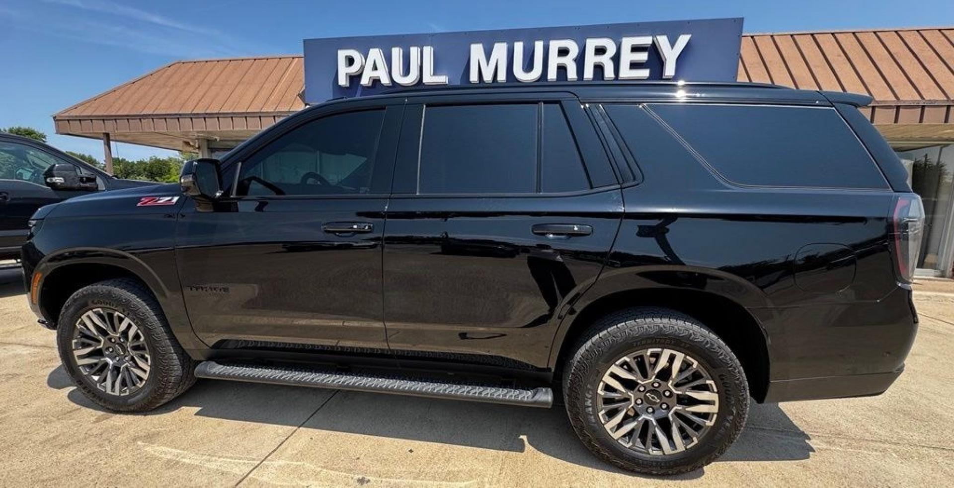 2026 Black /Black Chevrolet Tahoe Z71 (1GNS6PK88TR) with an 3.0L I6 engine, Automatic transmission, located at 1105 E Mulberry, Kaufman, TX, 75142, (972) 962-2151, 32.589550, -96.300926- Photo#2
