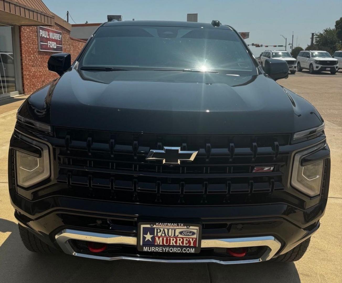 2026 Black /Black Chevrolet Tahoe Z71 (1GNS6PK88TR) with an 3.0L I6 engine, Automatic transmission, located at 1105 E Mulberry, Kaufman, TX, 75142, (972) 962-2151, 32.589550, -96.300926- Photo#3