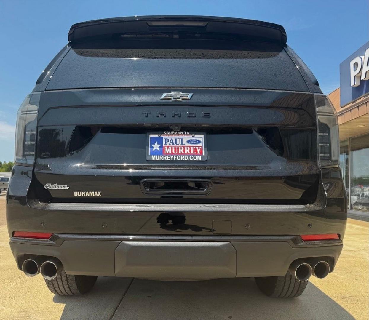 2026 Black /Black Chevrolet Tahoe Z71 (1GNS6PK88TR) with an 3.0L I6 engine, Automatic transmission, located at 1105 E Mulberry, Kaufman, TX, 75142, (972) 962-2151, 32.589550, -96.300926- Photo#6