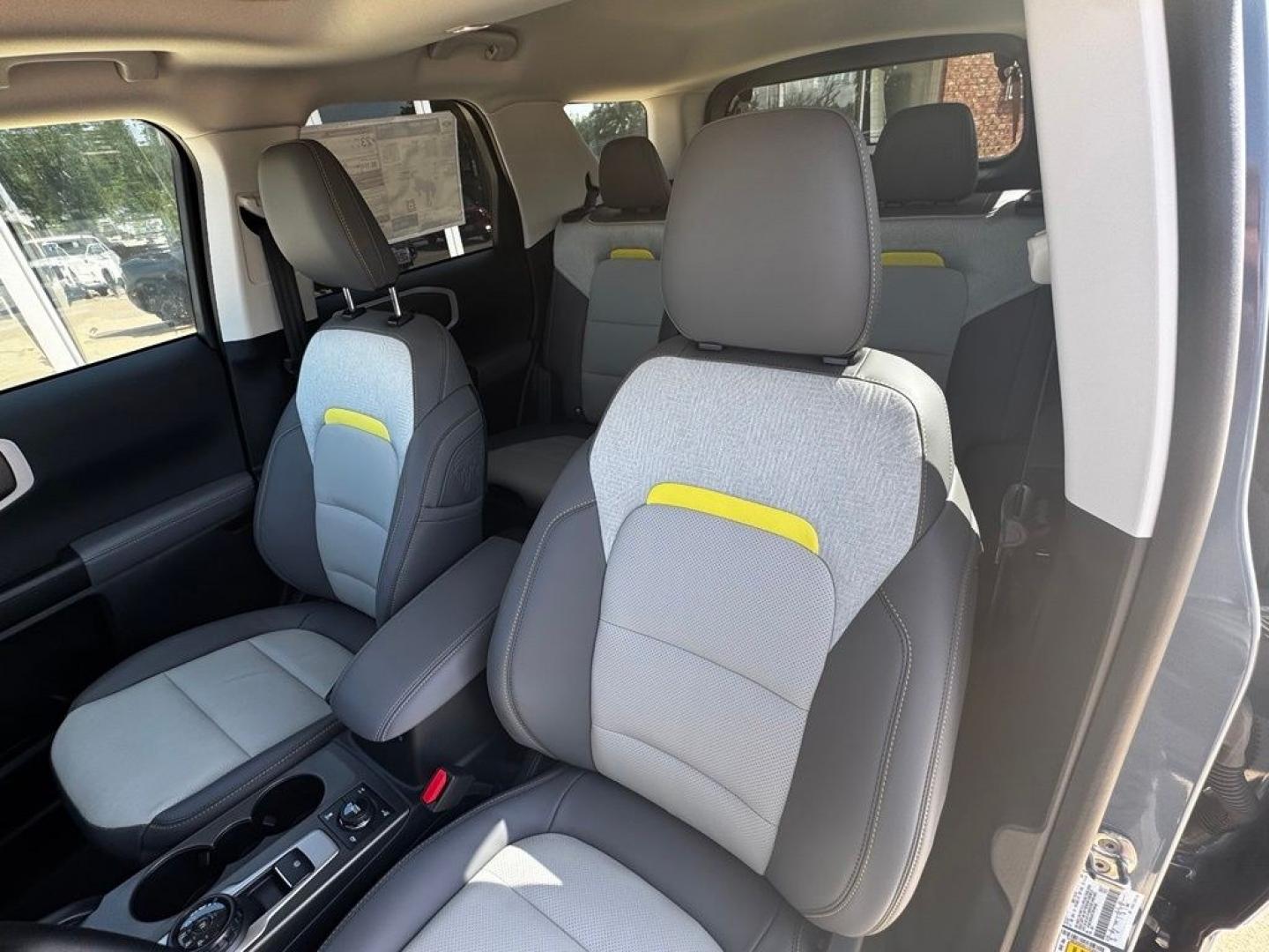 2026 Azure Gray Metallic /Dark Space Gray Ford Bronco Sport Badlands (3FMCR9DA8TR) with an EcoBoost 2.0L I4 GTDi DOHC Turbocharged VCT engine, Automatic transmission, located at 1105 E Mulberry, Kaufman, TX, 75142, (972) 962-2151, 32.589550, -96.300926- Photo#18